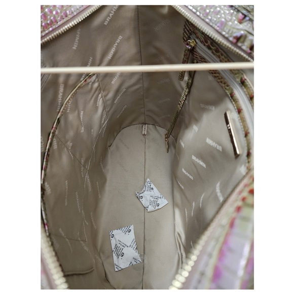 NWT Brahmin Ezra Multi Adama Geniune Leather w/dustbag - Picture 8 of 10